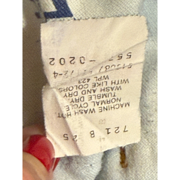 Vintage 80s Levi's Men's 557 For Cowboys Dark Denim Jeans Made In USA Sz 38x31​​ - Picture 10 of 11